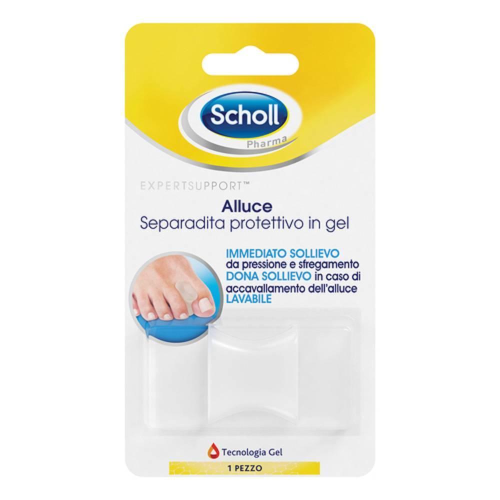 scholl separadita gelattivo per alluce - sollievo immediato, morbido gel, idrazione, riutilizzabile e dermatologicamente testato - foto 1