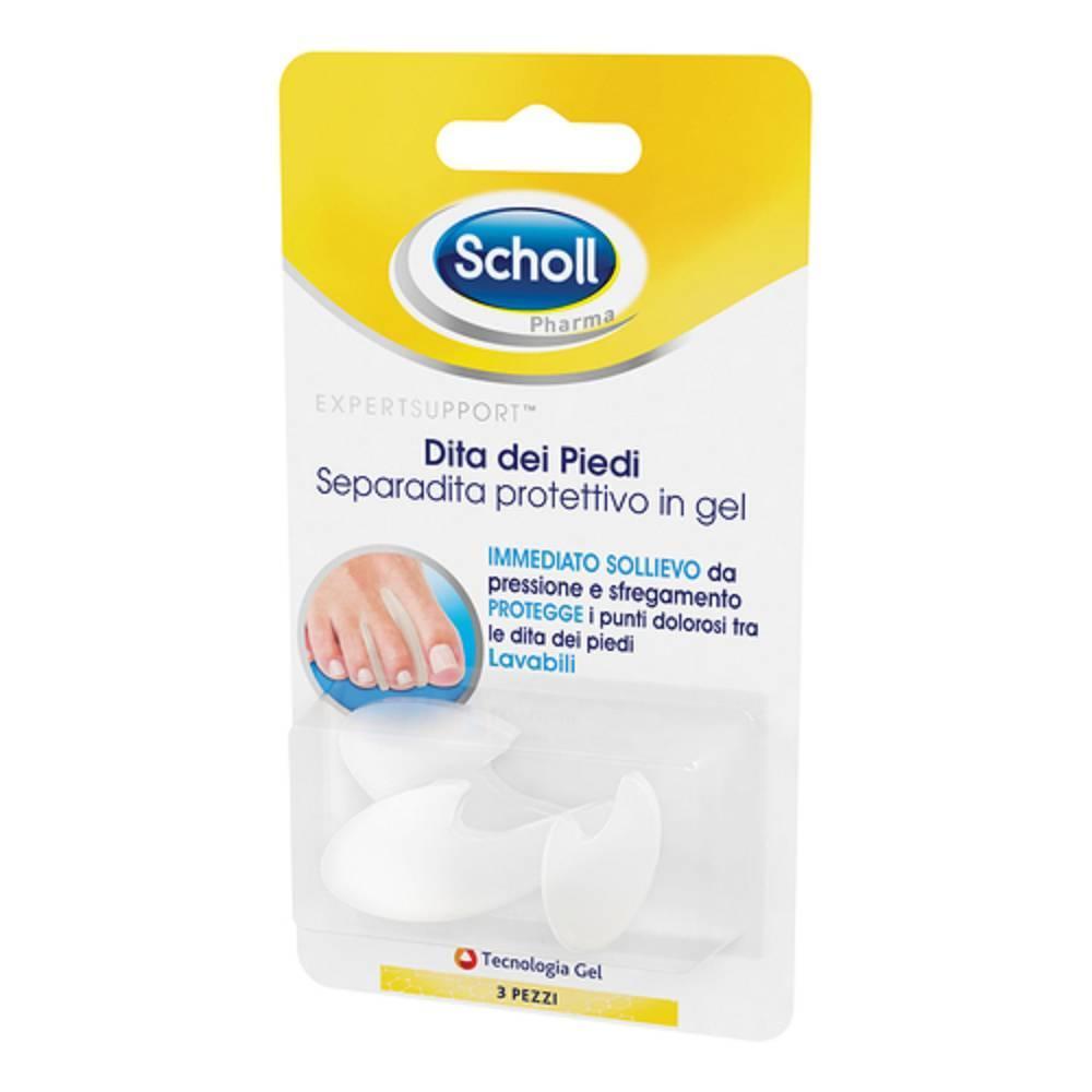 scholl separadita anatomico gelattivo per dita del piede - protezione e comfort per unghie incarnite e dita dolenti - foto 1