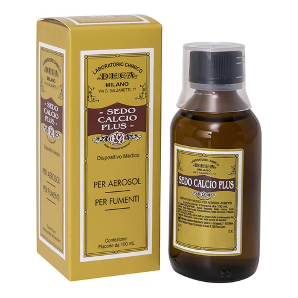 deca laboratorio chimico soluzione sedo calcio plus aerosol sol per lubrificare e pulire il cavo orofarigeo, protezione da irritanti per le alte vie respiratorie - foto 1