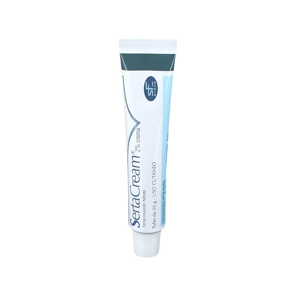 sertacream crema antimicotica sertacream 30g 2% per trattamento topico di micosi cutanee e candidiasi - foto 1