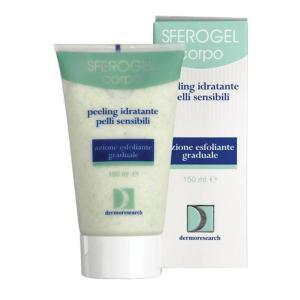 Gel esfoliante idratante sferogel corpo 150ml per pelli sensibili - peeling delicato e rivitalizzante per la cute del corpo
