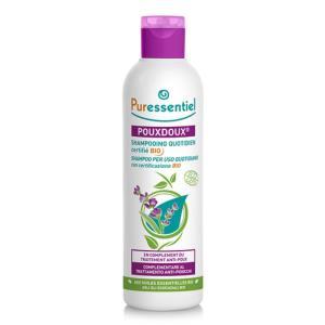 Shampoo antiparassitari pouxdoux per pidocchi - risanare il cuoio capelluto con oli essenziali biologici - 200 ml
