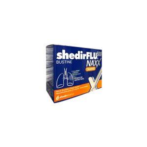 Complemento alimentare flu 600 naxx con vitamina c e adhatoda - 20 bustine gusto arancia per benessere gola e sistema immunitario