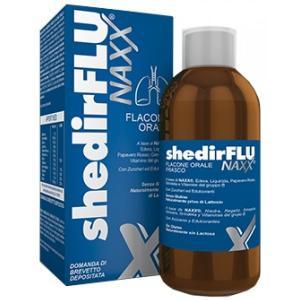 Complemento alimentare flu naxx 200ml per il benessere delle vie respiratorie e la fluidità delle secrezioni bronchiali con edera e liquirizia