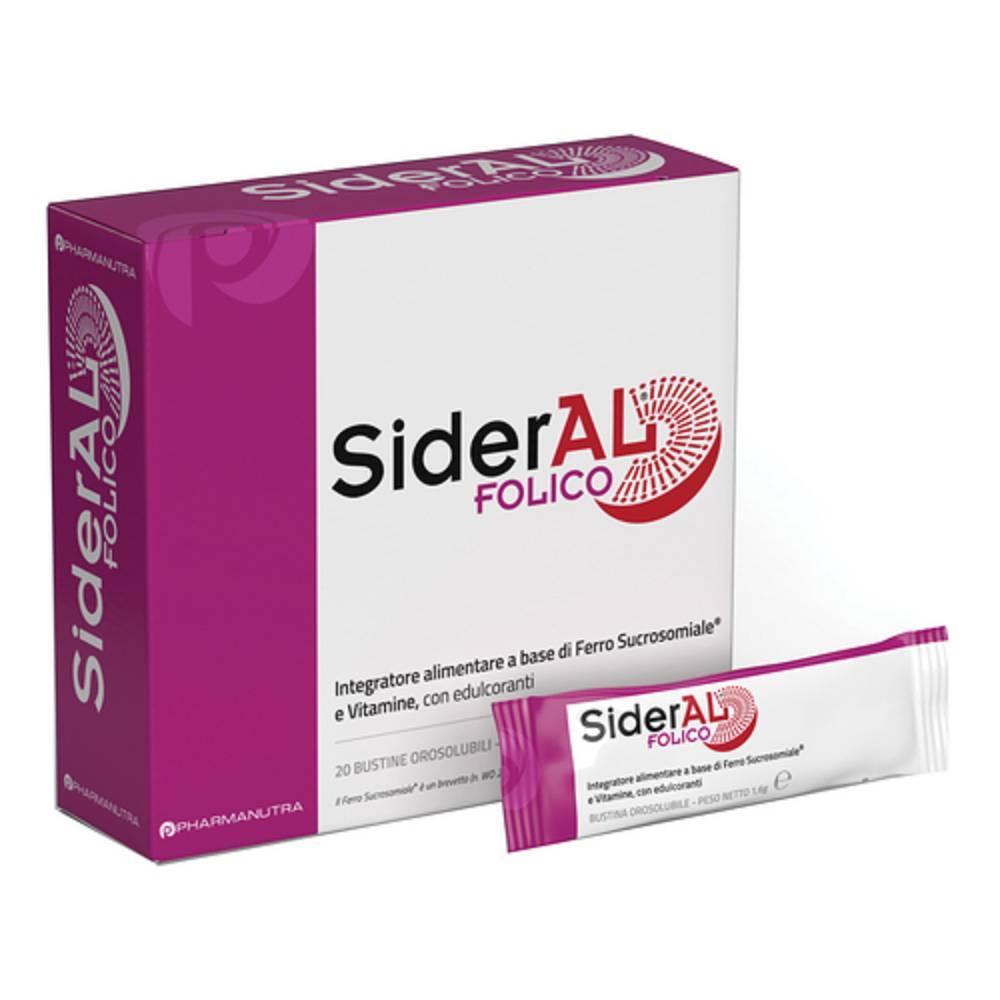 sideral integratore di ferro sucrosomiale e vitamine 30mg bustine orosolubili - foto 1
