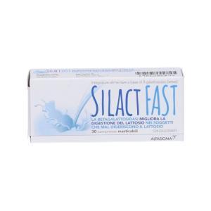 Integratore alimentare  fast 30 compresse masticabili per migliorare la digestione del lattosio e supportare l'apparato digerente