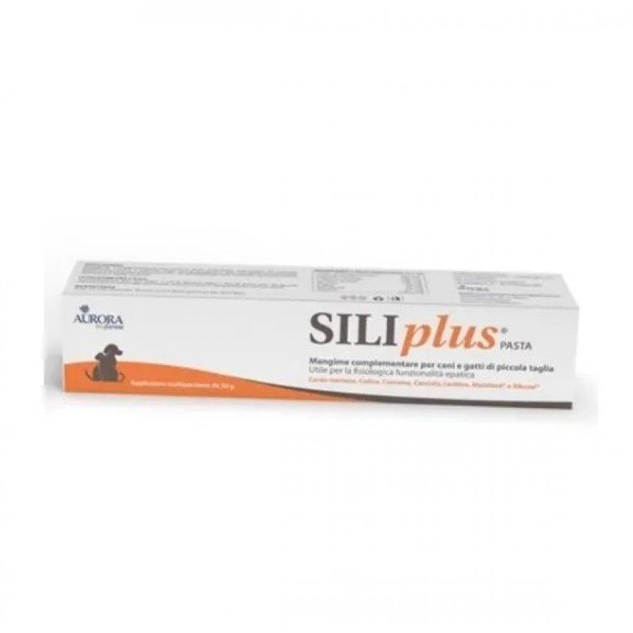 aurora mangime complementare siliplus pasta 30g per cani e gatti - supporto alla funzionalità epatica e azione antiossidante - foto 1