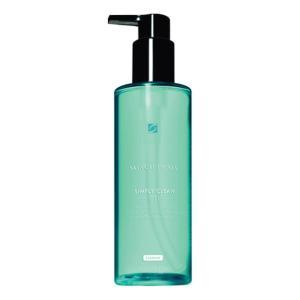 Gel detergente delicato simply clean 195ml per pelle normale, mista e grassa - esfolia e lenisce la pelle, rimuove trucco waterproof