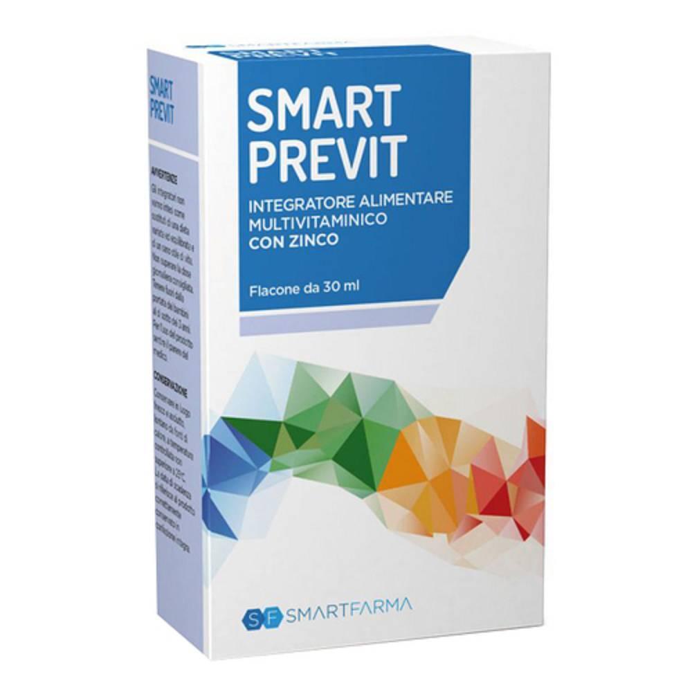 smart previt integratore alimentare multivitaminico con zinco - smart previt gocce 30ml per ossa, muscoli e sistema immunitario - foto 1