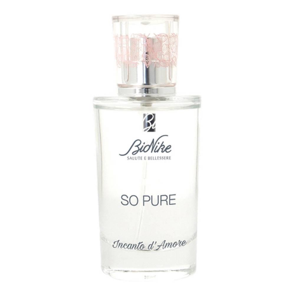 bionike elegante femminile so pure incanto amore eau de toilette 50ml - note di peonia e gelsomino per emozioni uniche - foto 1