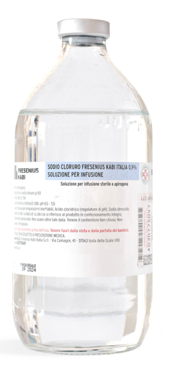 sodio cloruro sodio cloruro fki0,9% 500ml - foto 1