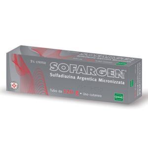 Crema  1% per trattamento antibatterico locale di ustioni, ulcere e affezioni dermatologiche - formato 120g