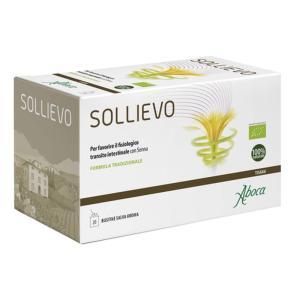 Sollievo tisana: infuso biologico per il fisiologico transito intestinale e il benessere digestivo con ingredienti naturali e sapore gradevole
