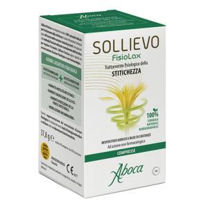 Sollievo fisiolax 90 compresse - dispositivo medico 100% naturale per il trattamento della stitichezza e il fisiologico transito intestinale