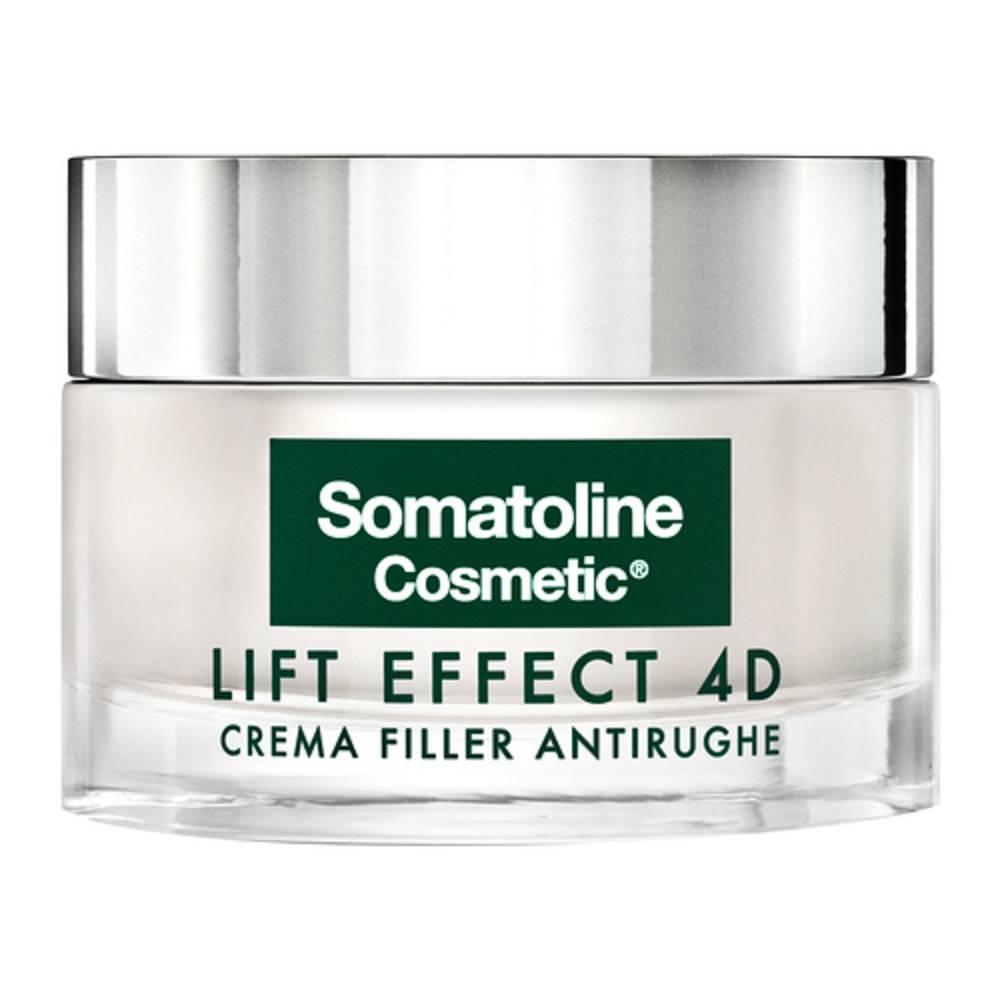 somatoline cosmetic crema filler antirughe lift effect 4d per viso - trattamento idratante e levigante per rughe e micro-rughe, 50 ml - foto 1