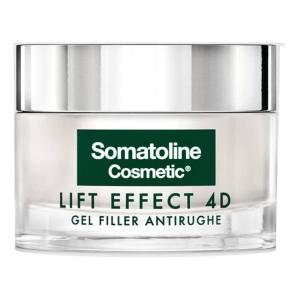Gel filler antirughe viso lift effect 4d - trattamento efficace per rughe e micro-rughe, 50 ml