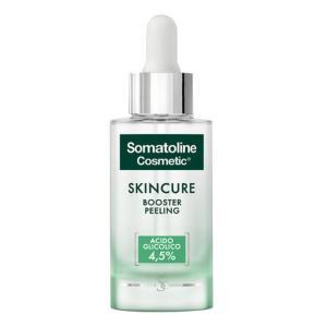 Trattamento peeling viso skincure booster con acido glicolico 4,5% - esfoliante antirughe per pelle luminoso e rigenerante