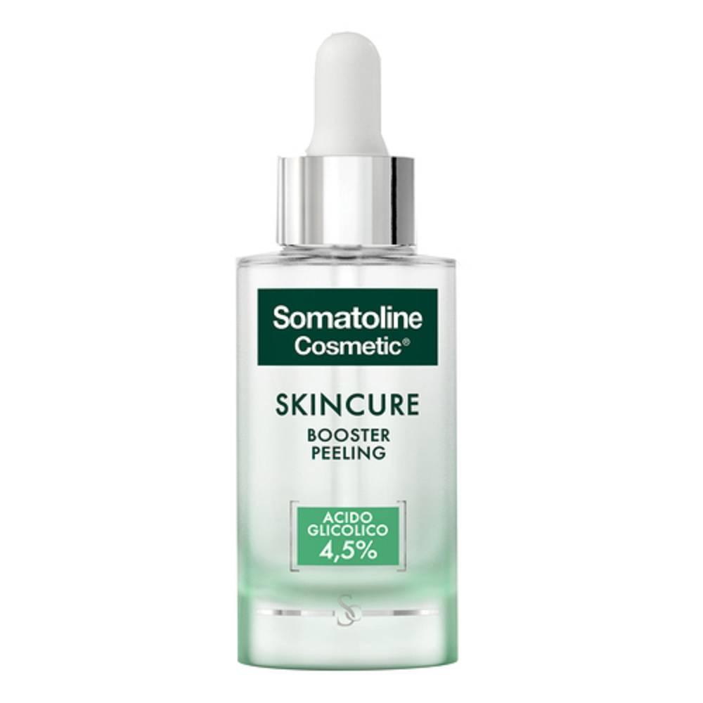 somatoline cosmetic trattamento peeling viso skincure booster con acido glicolico 4,5% - esfoliante antirughe per pelle luminoso e rigenerante - foto 1