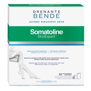 Bende drenanti somat skin expert per trattamento anticellulite e rassodante - starter kit e ricarica