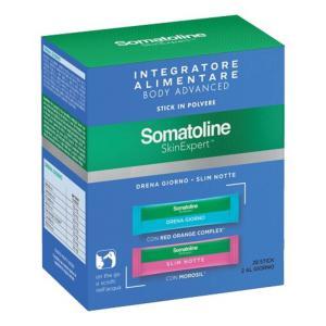 Integratore drenante somat drena giorno e slim notte - 28 stick per drenaggio liquidi e sollievo gambe gonfie