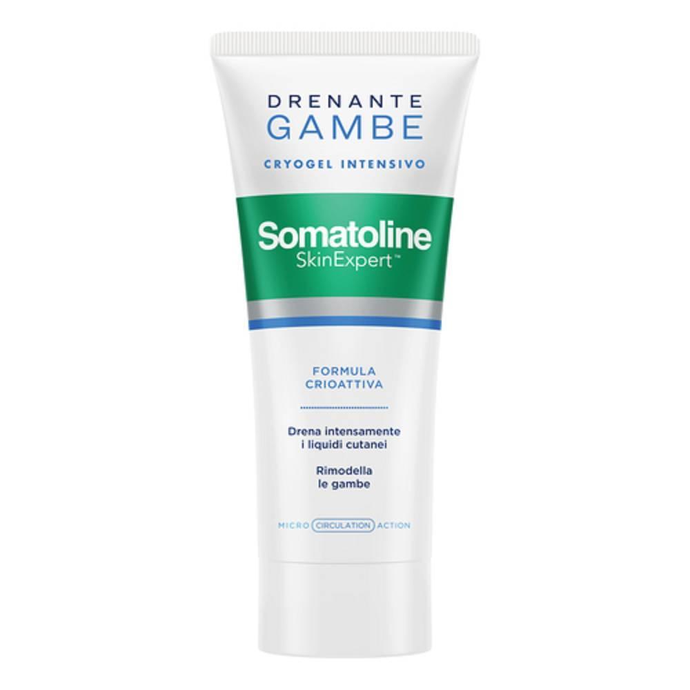 somatoline cosmetic gel drenante intensivo per gambe 200ml - combatti ritenzione idrica e rimodella la silhouette con effetto ghiaccio immediato - foto 1
