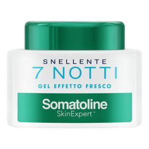 Gel snellente effetto fresco 250ml - trattamento ultra-intensivo 7 notti per drenare e ridurre accumuli adiposi