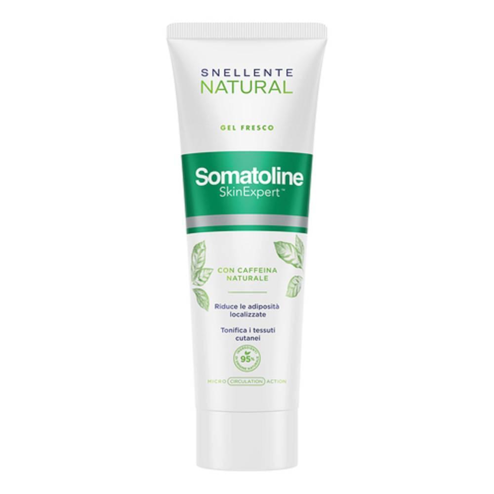 somatoline cosmetic trattamento snellente naturale con caffeina e estratti naturali per drenare e tonificare la pelle - somatoline skin ex snell natural 250 ml - foto 1