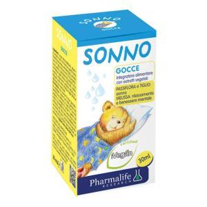 Gocce sonno 30ml - integratore vegetale per favorire il riposo notturno del bambino e la tranquillità fin dai primi giorni