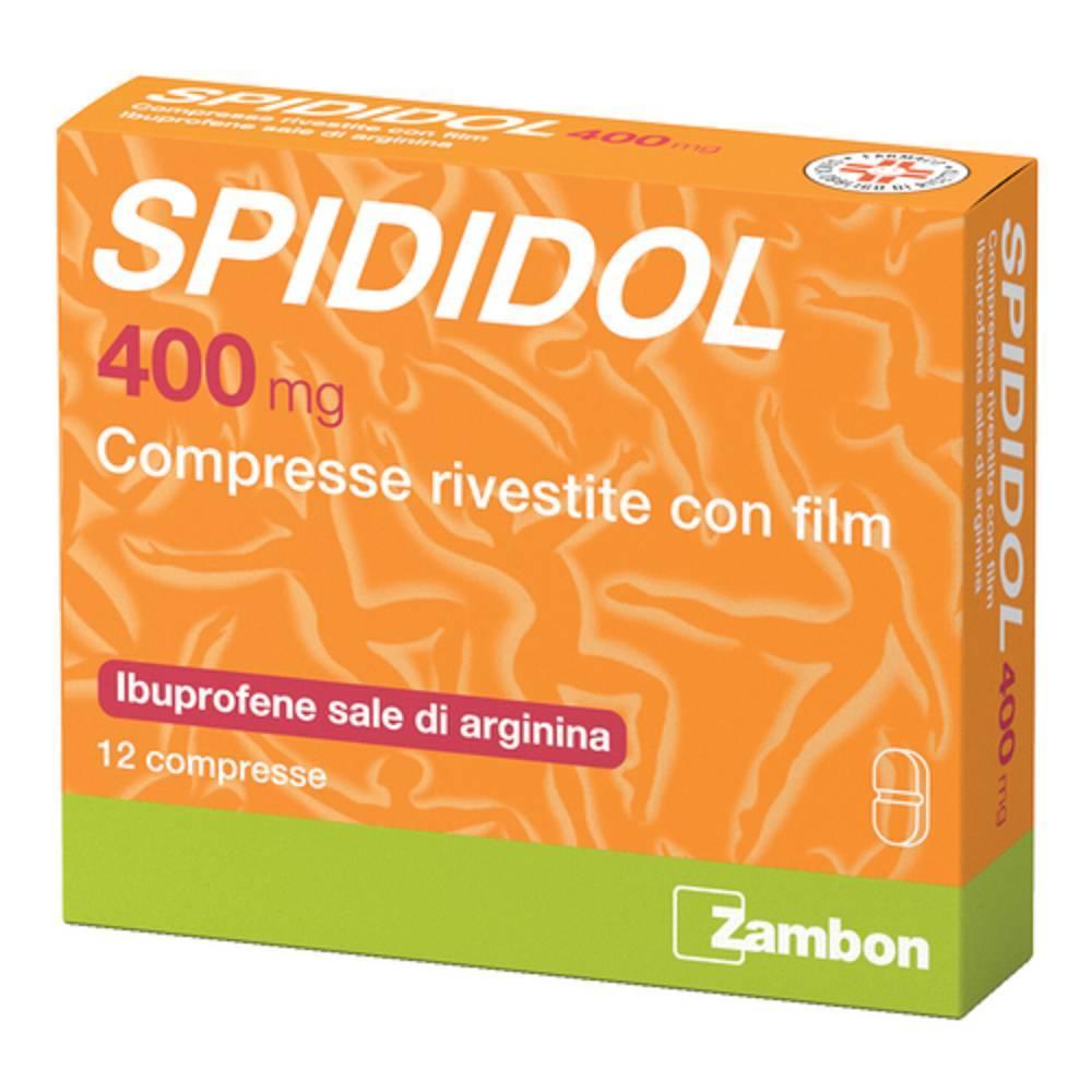 spididol spididol 400 mg compresse rivestite e granulato per soluzione orale - trattamento sintomi con ibuprofene sale di arginina - foto 1