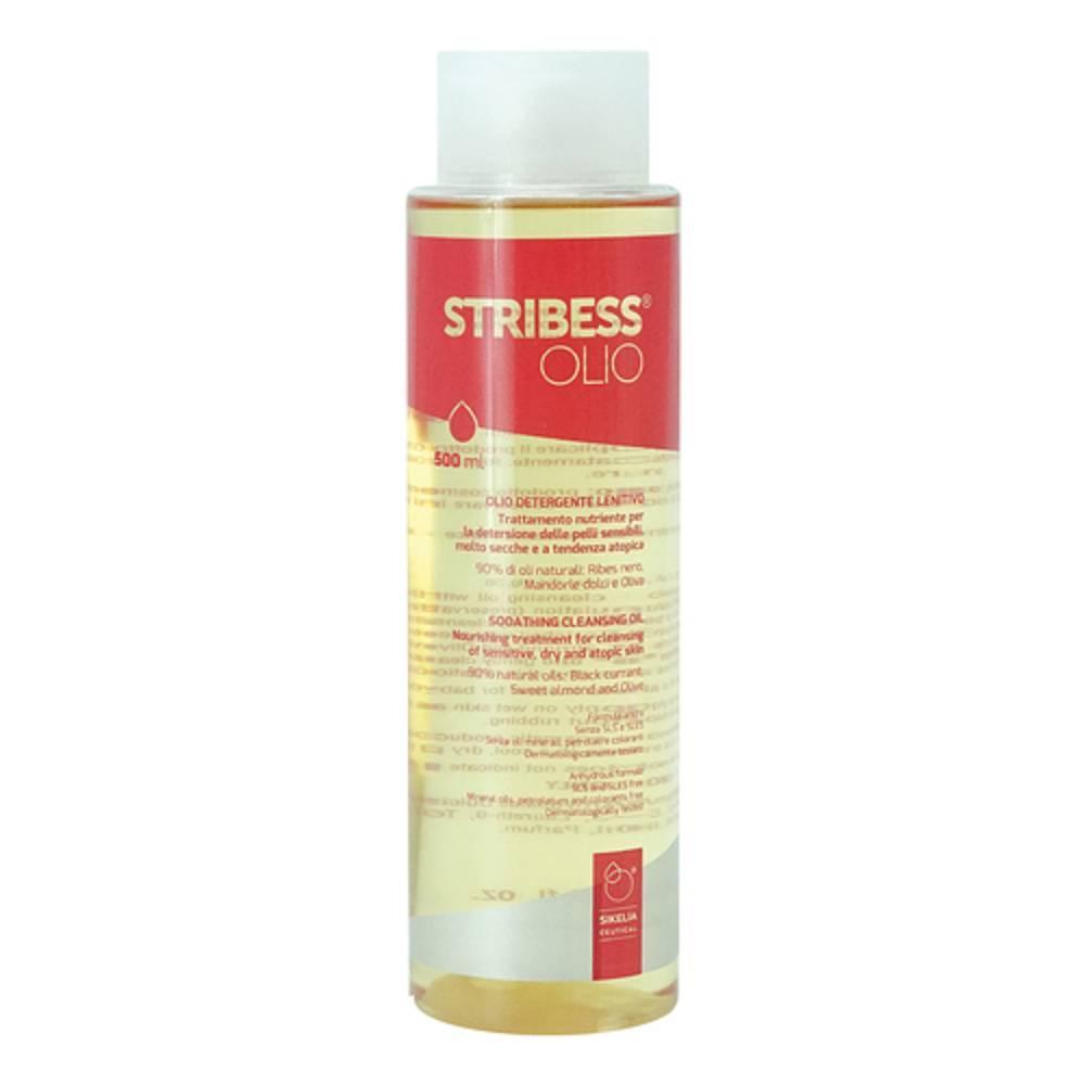 stribess olio lavante per corpo e mani 500ml a base di oliva ribes nero e mandorle dolci per pelli delicate e sensibili - foto 1