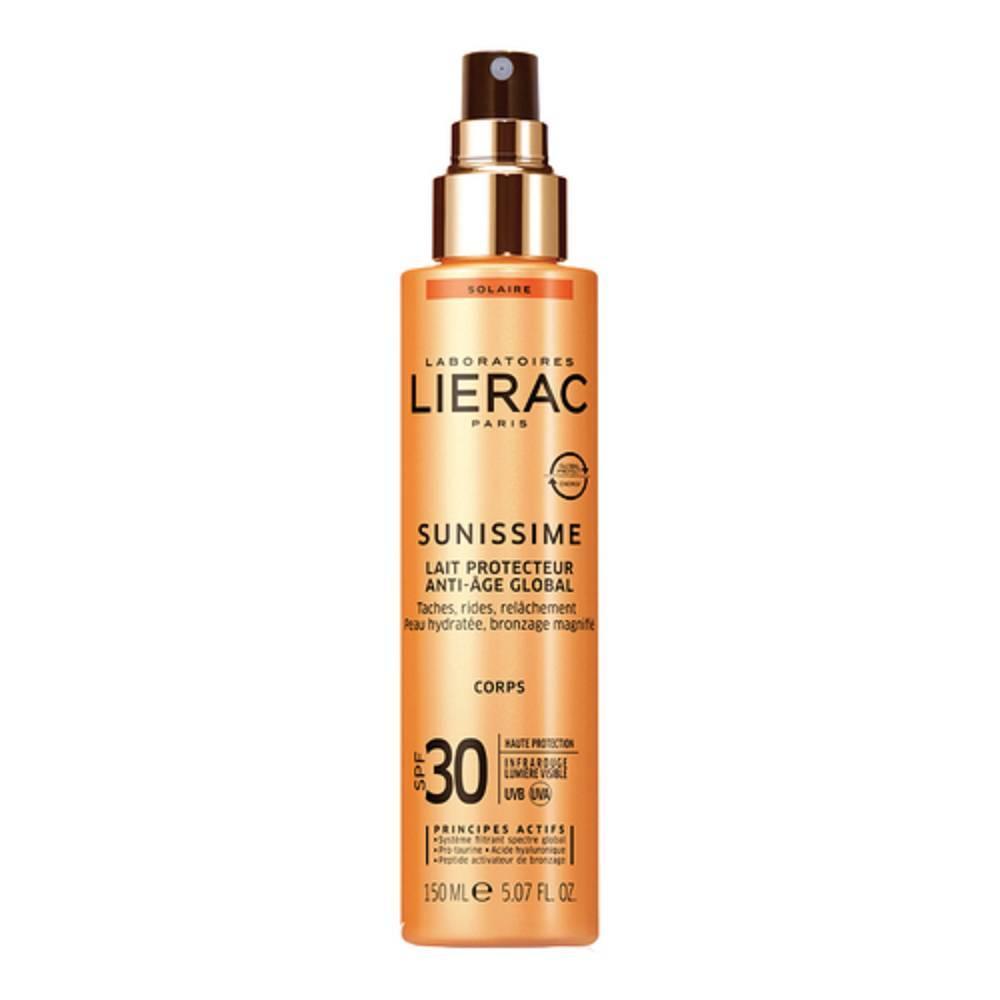 lierac latte solare protettivo energizzante spf30 - protezione ampio spettro anti-età per pelle sublime e energizzata - foto 1
