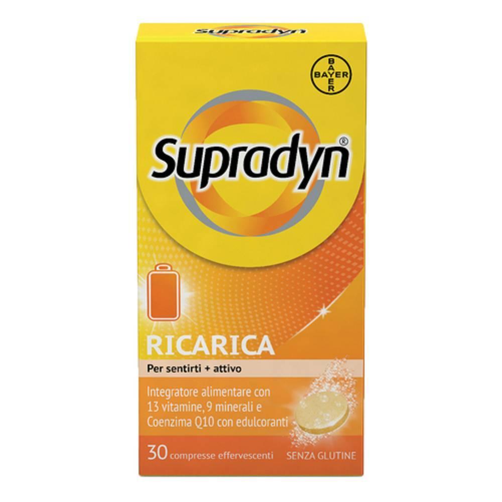 supradyn integratore alimentare effervescente supradyn ricarica 30 compresse - foto 1