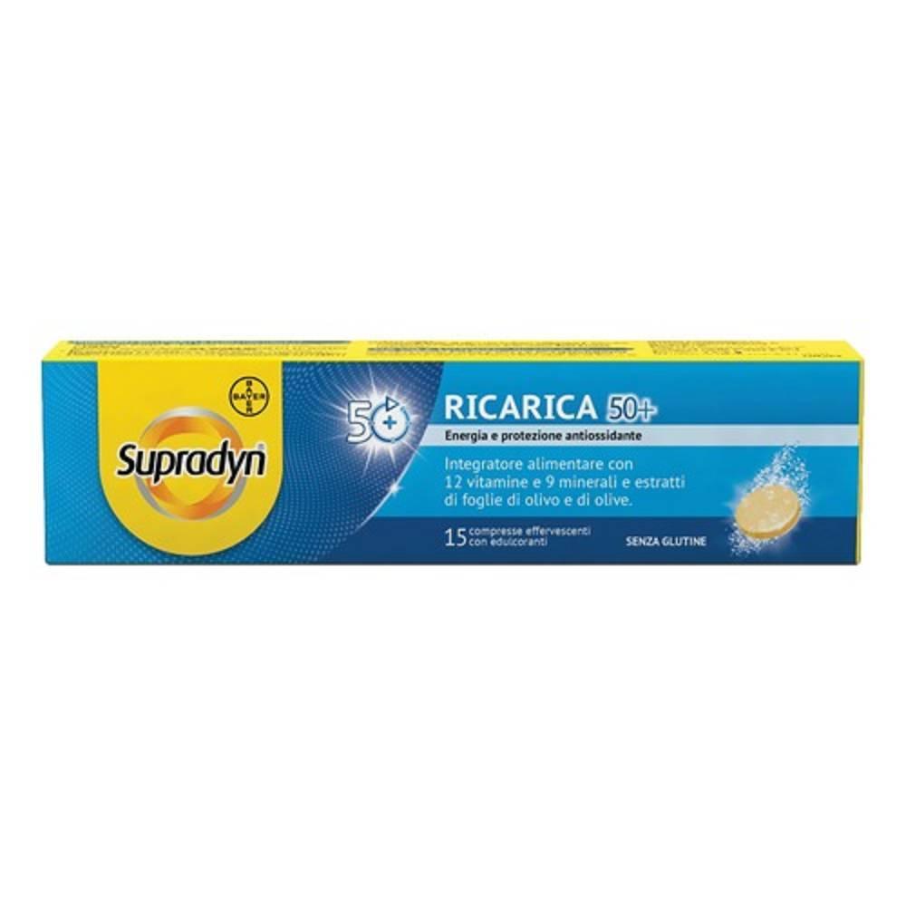 supradyn integratore alimentare effervescente di vitamine e minerali 15 compresse - foto 1