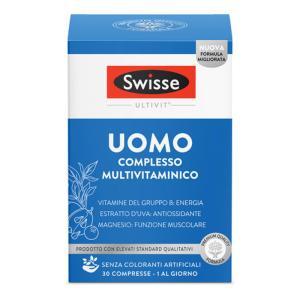 Complesso multivitaminico uomo 30 compresse - 13 vitamine e 10 minerali per un metabolismo energetico ottimale e supporto antiossidante