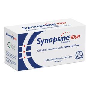 Integratore alimentare  1000 per il supporto del sistema nervoso centrale e delle funzionalità cognitive - 10 flaconcini da 10 ml