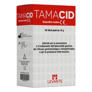 Dispositivo medico tamacid per la prevenzione e il trattamento dell'iperacidità gastrica - 20 stick pack da 15 g