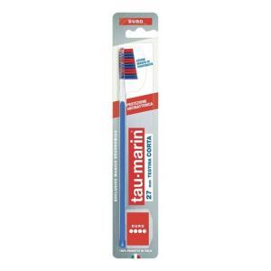 Spazzolino professionale 27 duro con manico antibatterico e setole arrotondate per una pulizia completa e sicura