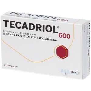 Complemento alimentare  600 con d-chiro-inositolo e alfa-lattoalbumina - 20 compresse da 1g per benessere e nutrizione