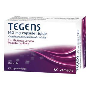 20 capsule 160 mg - trattamento per insufficienza venosa e fragilità capillare con mirtillo e bioflavonoidi