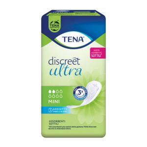Assorbenti femminili  discreet mini 20 pezzi con tecnologia microprotex per tripla protezione da perdite, odori e sensazione di bagnato