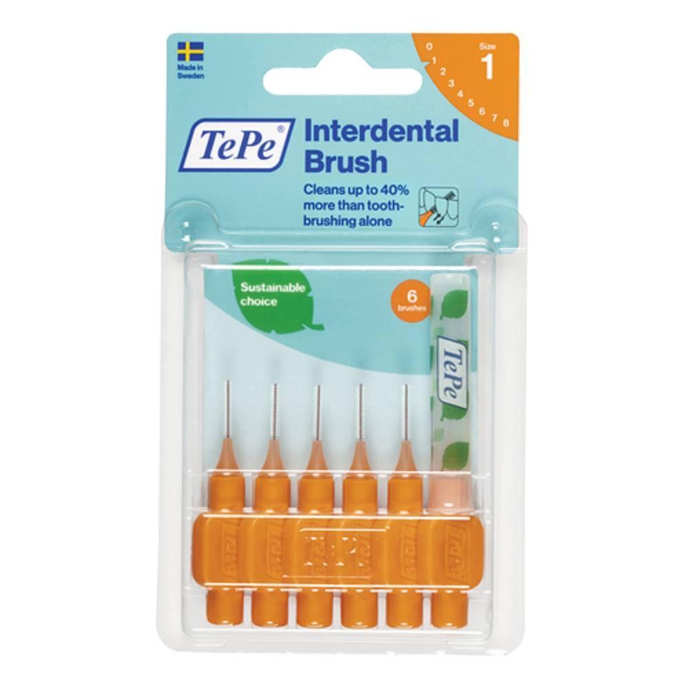 tepe scovolino interdentale 0,45 mm confezione da 6 pezzi per pulizia dentale e prevenzione malattie gengivali - foto 1
