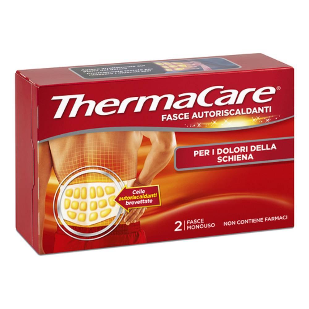 thermacare fascia autoriscaldante per dolori della schiena thermacare - confezione da 2 pezzi per sollievo e rilassamento muscolare - foto 1