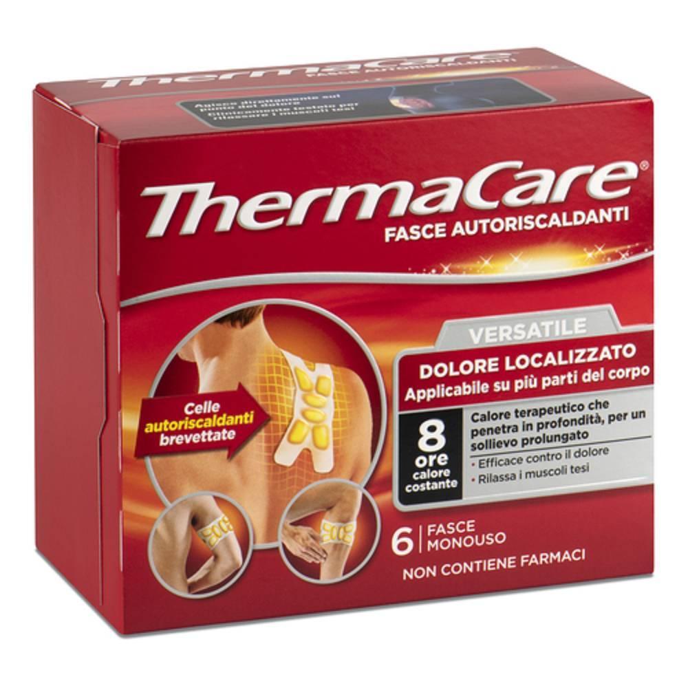thermacare fascia autoriscaldante versatile thermacare - confezione da 6 pezzi per rilassamento muscolare e sollievo dal dolore - foto 1