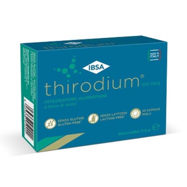 thirodium integratore di iodio thirodium 100 mcg - 30 capsule molli per supportare la funzione tiroidea e le esigenze durante gravidanza e allattamento - foto 1