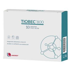 Integratore alimentare  800 bustine fast-slow senza glutine con acido alfa-lipoico - 10 bustine per un rilascio efficace
