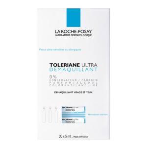 Struccante ultra delicato per occhi sensibili - toleriane ultra monodose 30 x 5 ml, ideale per chi porta lenti a contatto