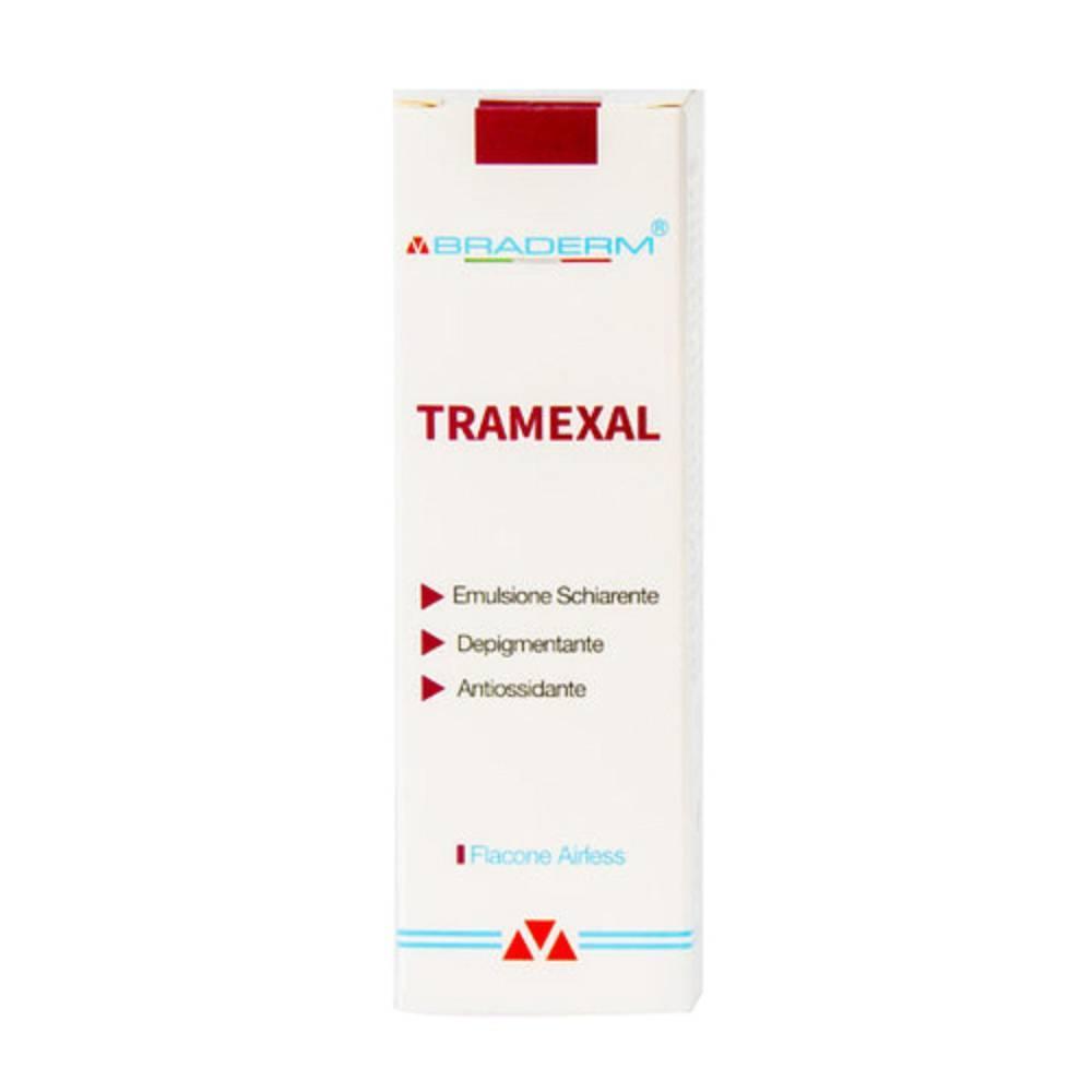 tramexal emulsione schiarente per la pelle del viso con acido tranexamico e acido kojico - flacone da 30 ml - foto 1