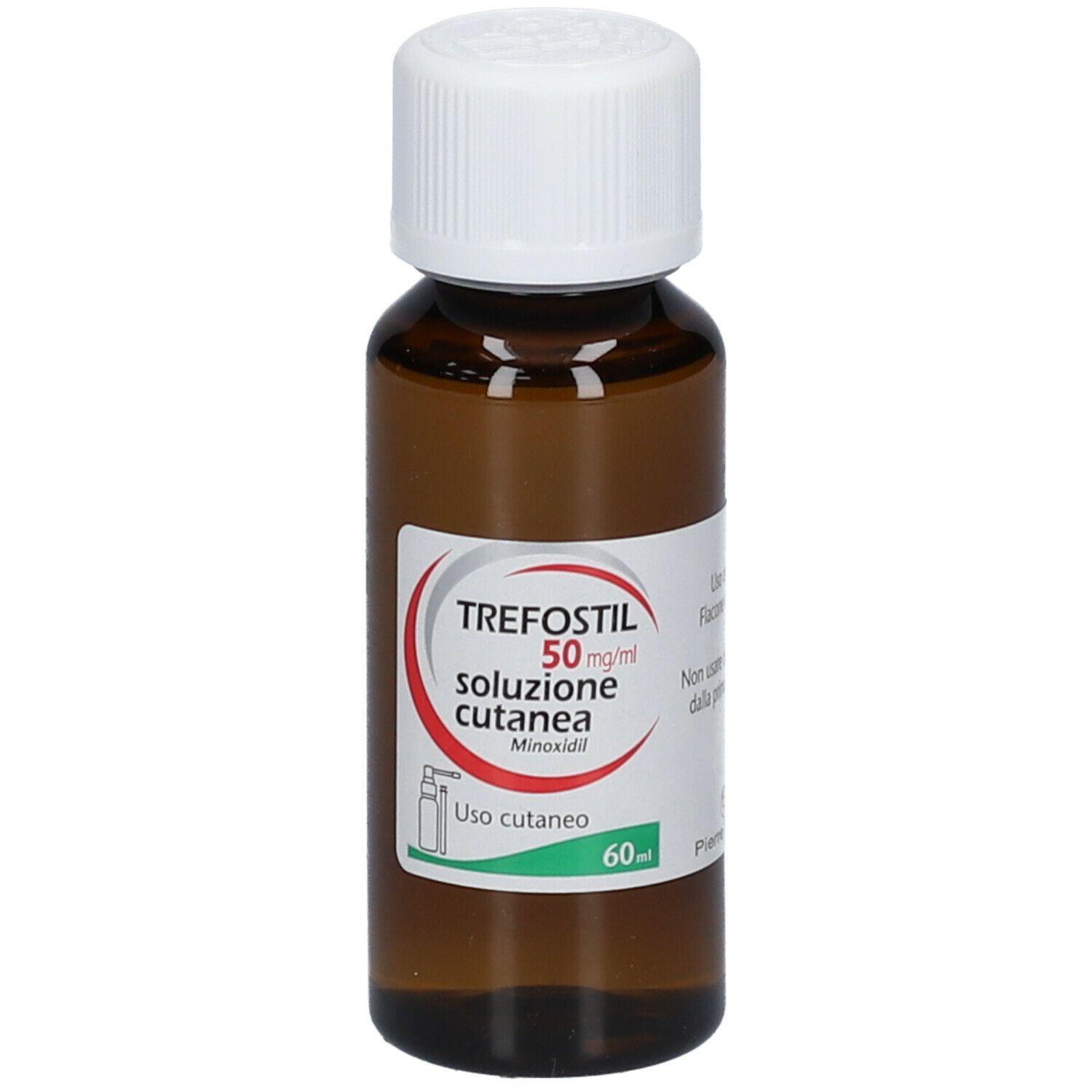 trefostil soluzione cutanea trefostil 50 mg/ml per alopecia androgenetica - trattamento per la ricrescita dei capelli 60 ml - foto 1