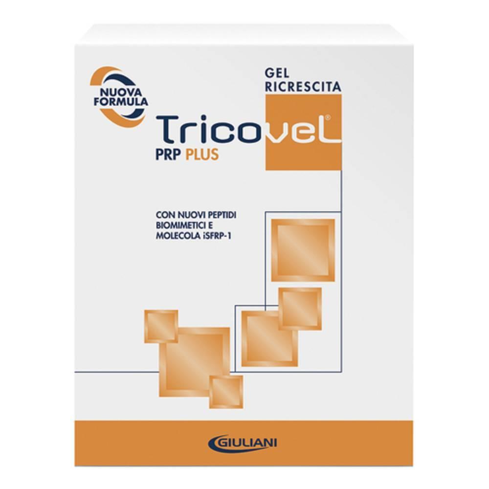 tricovel gel bioristrutturante per ricrescita capelli tricovel prp plus 2 tubetti da 15 ml - trattamento alopecia e disturbi del cuoio capelluto - foto 1
