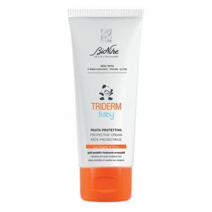 Pasta protettiva per bambini triderm 100ml - emulsione lenitiva con ossido di zinco per protezione della pelle da irritazioni